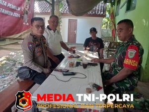 Sinergitas TNI-Polri, Bhabinkamtibmas dan Babinsa Sambangi Warga Jonggol Jaga Kamtibmas
