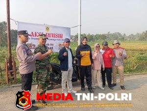 Tingkatkan Sinergitas Kapolsek Dramaga, Forkompincam dan Pemdes Gelar Apel Gabungan Program Jumsih 