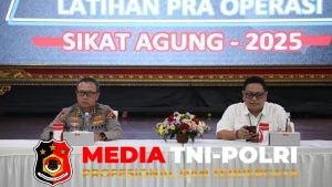 Polda Bali Gelar Latihan Pra Oprasi Sikat Agung 2025