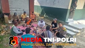 Jalin Kedekatan dengan Warga Binaan Bhabinkamtibmas Polsek Dramaga Beri Himbauan Kamtibmas