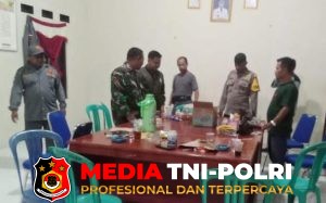 Bhabinkamtibmas dan Babinsa Desa Sukaluyu Perkuat Sinergi Jaga Kamtibmas