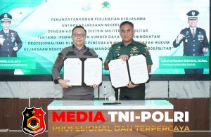 TNI Dan Kejaksaan Sepakat Perkuat Penegakan Hukum Di Blitar