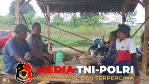 Dekatkan Diri dengan Warga, Bhabinkamtibmas Polsek Rumpin Sampaikan Pesan Kamtibmas di Desa Mekarsari