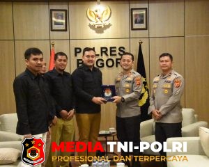 Kapolres Bogor Laksanakan Audiensi dengan Ketua KPU Kabupaten Bogor Bahas Sinergi Hadapi Perubahan Sistem Pemilu