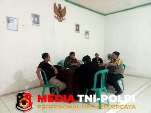 Bhabinkamtibmas dan Babinsa Sambangi Warga Parigi Mekar, Ajak Waspada Kamtibmas dan Cuaca Ekstrem