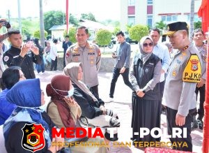 Menjaga Stabilitas Harga, Polda Sulteng dan Bulog Gelar Gerakan Pangan Murah