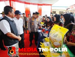 Kapolri Tinjau GPM di Kalbar, 310,25 ton beras SPHP telah Polri distribusikan
