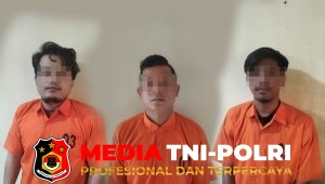 Terlibat Tindak Pidana Penggelapan Motor, Tiga Pria Diamankan Polisi