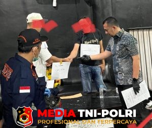 Direktorat Narkoba Polda Sumut Pra Rekon di THM CDI, Ini Jumlah Pengunjungnya