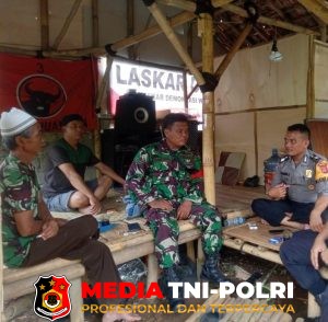 Bhabinkamtibmas dan Babinsa Bersinergi, Warga Pasir Jaya Dapat Edukasi Kamtibmas dan TPPO