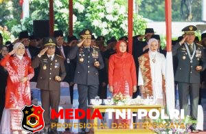 Polda Jateng Gelar Upacara Peringatan HUT ke-80 RI.