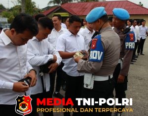 Propam Polda Kalbar Gelar Gaktiblin di Polres Landak, Sejumlah Personel Ditemukan Melanggar Disiplin