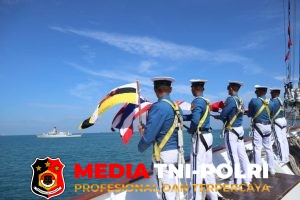KRI Bima Suci Bertolak Menuju Sattahip Thailand, Laksanakan Passex Dengan KRI Bung Tomo-357 Di Tengah Pelayaran
