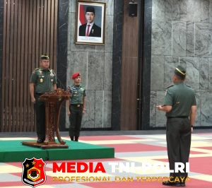 23 Perwira Tinggi TNI AD Naik Pangkat, Kasad: Amanah Baru untuk Pengabdian Lebih Besar