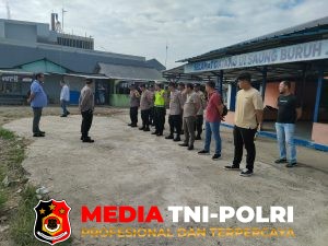 Apel Pengamanan Titik Kumpul Keberangkatan Massa Buruh Polsek Cikarang Timur Menuju Gedung DPR RI Jakarta