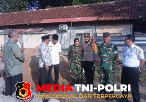 kapolsek Dramaga hadiri peletakan batu pertama pembangunan kantor Koramil Kecamatan Dramaga