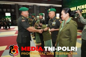 Kasad Pimpin Alih Kodal Enam Kodam Baru di Mabesad