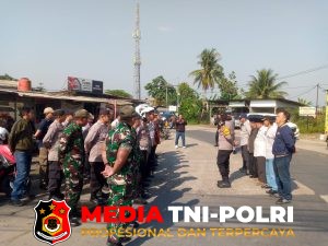 Apel Siaga Skala Besar Polsek Dramaga Bersama Forkompimcam, Ketua MUI, Tokoh Masyarakat dan Ormas Gelar Patroli Wujud Cipta Kondisi Aman Dan Tertib
