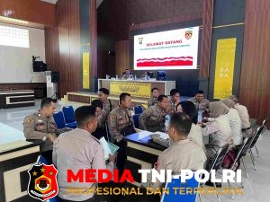 Kunjungan Tim Supervisi Biro Logistik Polda Lampung Ke Polres Tulang Bawang Barat