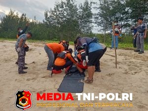 Korban Loncat dari Kapal DLU Ditemukan Meninggal Dunia di Pantai Seribu Cemara Seruyan
