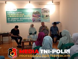 Sambang Warga di Desa Mekarsari, Bhabinkamtibmas Polsek Rumpin, Sosialisasi Pengelolaan Lingkungan Hidup 