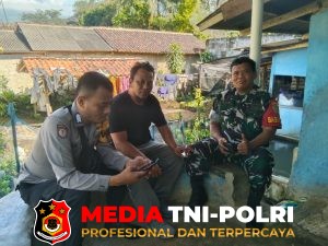 Sinergitas TNI-Polri, Polsek Cijeruk Sambang Warga Desa Pasir Jaya Berikan Edukasi Kamtibmas dan TPPO
