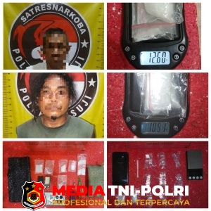 Polres Mesuji Berhasil Amankan 2 Orang Terduga Pegedar Narkoba
