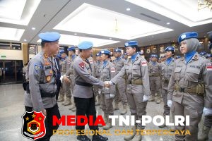Kapolri Lepas Satgas FPU 7 MINUSCA dalam Misi Perdamaian PBB di Afrika Tengah