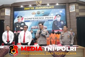 Polres Magetan Berhasil Amankan Komplotan Perampok Spesialis Minimarket