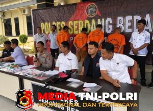 Polres Sergai Ungkap Sindikat Kekerasan, Senjata Ilegal, dan Narkotika