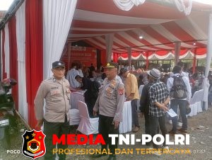 Kapolsek Citeureup Bersama Forkopimcam Hadiri Pemilihan Antar Waktu Kepala Desa Citeureup