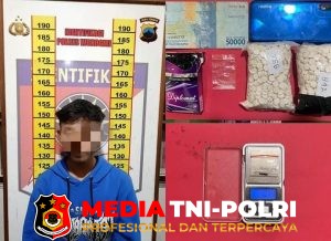 Sat Resnarkoba Polres Wonogiri Tangkap Pelajar 18 Tahun, Amankan Sabu dan Ribuan Obat Terlarang