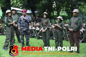 Pangkormar Memberikan Motivasi dan Semangat Kepada Korps Kadet Republik Indonesia