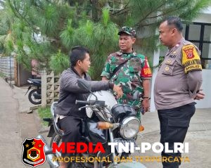 Sinergitas TNI–Polri, Bhabinkamtibmas dan Babinsa Sambangi Warga Desa Muara Jaya