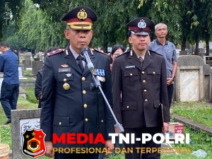 Polres Metro Jakarta Barat Lepas Kepergian Aiptu Victor Maruli Munthe dengan Upacara Kedinasan Penuh Hormat