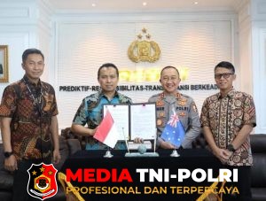 Polri dan AFP Resmikan Rencana Kerja Bersama untuk Perkuat Penanggulangan Penyelundupan Manusia