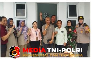 Kapolsek Dramaga Hadiri Kegiatan Musyawarah Sosialisasi Pengadaan Lahan Puskesmas Purwasari, Ajak Jaga Kondusifitas Warga 