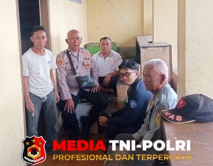 Sinergitas TNI-Polri, Bhabinkamtibmas dan Babinsa Sambangi Warga Desa Tugu Jaya