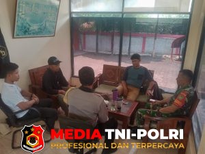 Bersinergi, Bhabinkamtibmas Polsek Parung dan Babinsa Koramil 0621/22 Beri Himbauan Kamtibmas kepada Warga