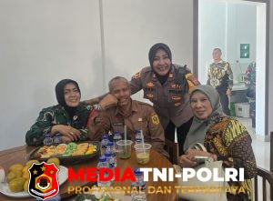 Kapolsek Dramaga Bersama Muspika Dramaga Grebek Koramil 0621-27/ Tamansari dalam Rangka HUT TNI ke 80