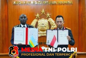 Kapolri dan Kepala Kepolisian Rwanda Perkuat Kerja Sama Berantas Kejahatan Transnasional