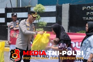Jum’at Peduli: Polres Metro Tangerang Kota Ajak Masyarakat Jaga Kondusifitas Lewat Kepedulian Sosial