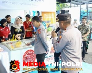 Bantu Masyarakat Penuhi Kebutuhan Dasar dengan Harga Terjangkau, Kapolri Buka Gerakan Pangan Murah di Gedawang