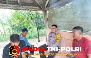 Giat Sambang Warga Bhabinkamtibmas Polsek Tanjungsari, Sampaikan Imbauan Kamtibmas di Desa Buanajaya