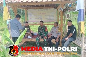 Giat Sambang Warga Bhabinkamtibmas Polsek Parungpanjang Bersama Babinsa Berikan Himbauan Kamtibmas