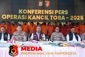 Operasi Kancil Toba 2025, Polda Sumut Tunjukkan Komitmen Berantas Curanmor dan Kejahatan Jalanan