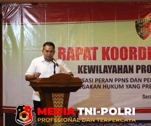 Dirkrimsus Polda Banten Pimpin Rapat Koordinasi (Rakor) PPNS Kewilayahan Propinsi Banten T.A 2025
