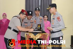 Dua Pejabat Utama Polres Pringsewu Berganti, Suasana Haru Warnai Sertijab