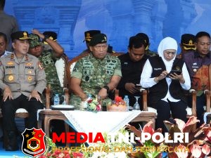 Panglima Divif 2 Kostrad Hadiri Apel Ojol Kamtibmas untuk Jawa Timur yang Aman