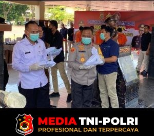 Pemusnahan Sabu di Mapolda Sultra, Kapolda: Sinergi Jadi Kunci Tekan Peredaran Narkotika
